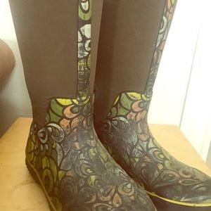 Cargo Green Bog Rainboots